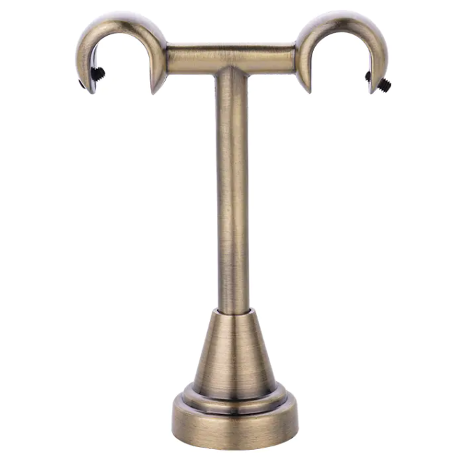 Are the curtain brackets adjustable to accommodate different curtain widths or heights?